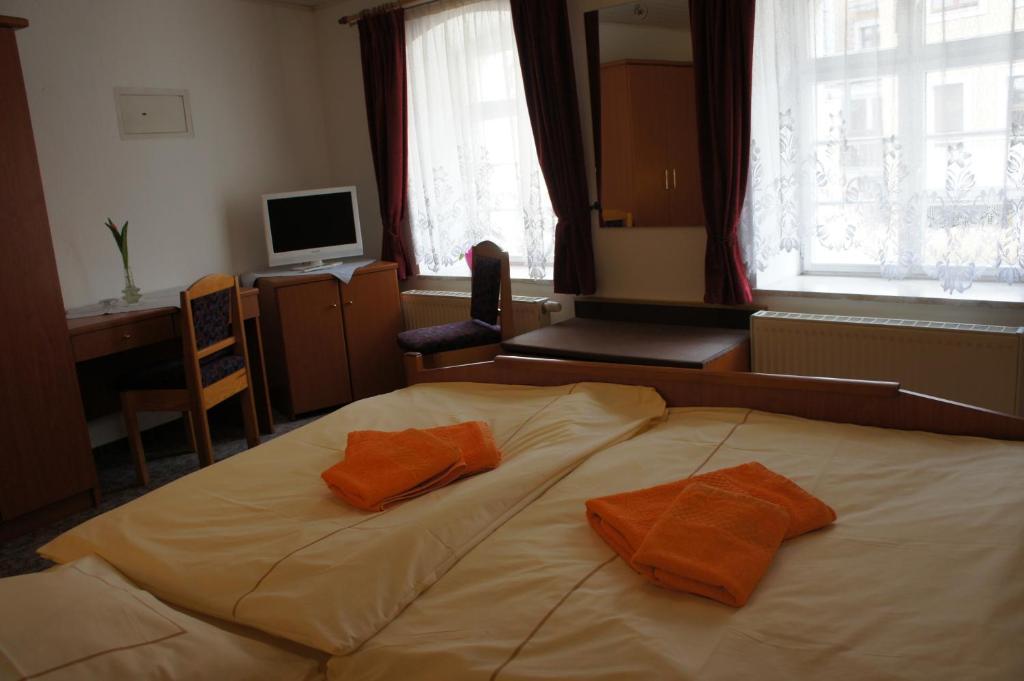 Goldener Engel /Pension ゲルリッツ 部屋 写真
